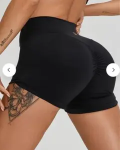 【値下げ】ZASUWA ハイライズス ジム ブーティーショートパンツ Sサイズ