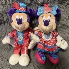 ディズニー ミニーのファンダーランド　ぬいぐるみバッジ ミッキーミニー