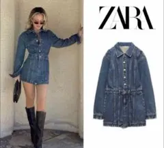 ZARA デニムワンピース
