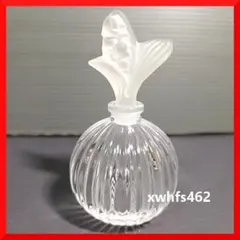 すずらん 香水瓶 クリスタルガラス フタ付き 水差し キャニスター 洋酒 お酒のサムネイル