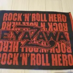 E.YAZAWA タオル KING OF ROCK 矢沢永吉 フェイスタオル(ロゴ)KING OF ROCK - メルカリ