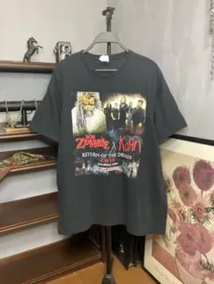ROB ZOMBIE x KORN ツアーTシャツ ブラック XL