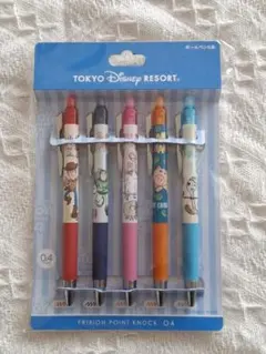トイストーリー４　東京ディズニーリゾート フリクションボールペン 5本セット