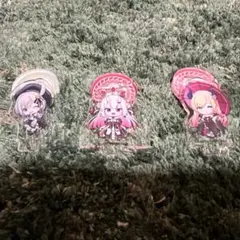 ホロライブアクリルスタンド3体セット