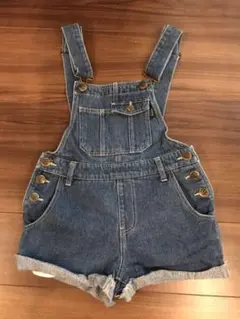 レピピ デニム サロペット オーバーオール S
