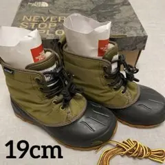 THE NORTH FACE キッズスノーブーツ フェアグリーン　19cm
