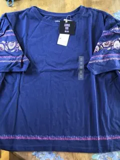 ANNA SUI UT 半袖Tシャツ M 68 Blue