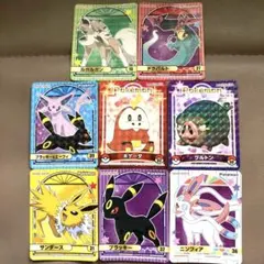 丸美屋　ポケモンカレー　ポケモンシール　8枚セット