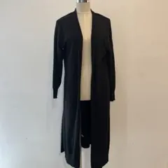 スタジオクリップ　ロングカーディガン　アウター　羽織　ブラック