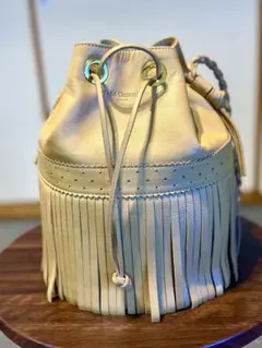 [極美品]J&M DAVIDSON ベージュ カーニバル　Lサイズ