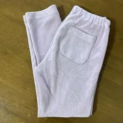 ユニクロ　リブレギンスパンツ 10分丈パンツ　110センチ　ピンク