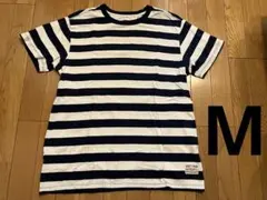 Levi's リーバイス ボーダーTシャツ Mサイズ　ネイビーのサムネイル