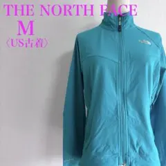 ザノースフェイス　ソフトシェルジャケット レディースM 薄手 登山　US古着