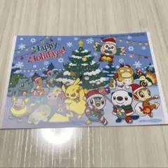 ポケモン クリスマス ポストカード