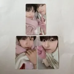 NCT WISH ピンククリスマストレカ ジェヒ サクヤ