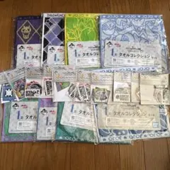 一番くじ ジョジョの奇妙な冒険　ハンカチ　ステッカー　コンプリート