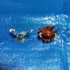 〜◆ポケモン購入特典 ゲンシカイオーガ・ゲンシグラードン 2個セット◆〜中古商品