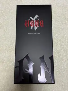 HANA ライトスティック ハート型 黒・赤 HANA ライトスティック ハート型 黒・赤 - メルカリ
