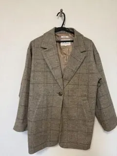 Niko and... チェック柄 テーラードジャケット