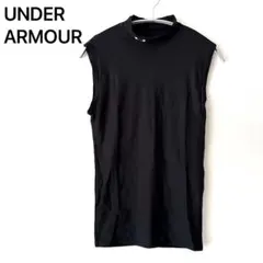 【人気】UNDER ARMOUR メンズ　ノースリーブ　タンクトップ　黒　SM