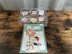 スパイファミリー 缶バッジ、ステッカーセット