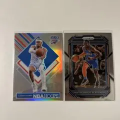 SGA 2枚セット サンダー　SHAI gilgeous-alexander