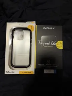 iFace iPhone 16 Pro ケース ブラック フィルム セット