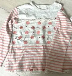 未使用　3can 4on 長袖シャツ　130