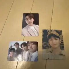 SEVENTEEN トレカ　ウジ　ジョンハン　3枚セット