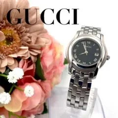 783 美品 新品電池 GUCCI 5500L デイト 腕時計 クォーツのサムネイル