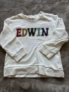 EDWIN トレーナー ホワイト 110
