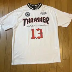 THRASHER Tシャツ ホワイト 13 Mサイズ