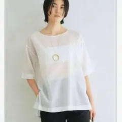 GALLARDAGALANTE　シアーブラウスTシャツのサムネイル