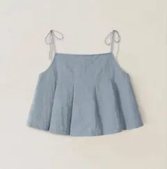 OHOTORO Pleated Cami Top sora - メルカリ