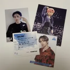 INI 許豊凡 ポストカード 生写真 4枚