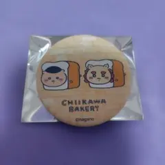 ☆くりまんじゅう シーサー☆ちいかわベーカリー トレーディングマット缶バッジ
