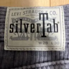 Levis silver Tab コーデュロイBAGGY W28 L30 美品