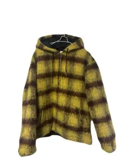 【26SS】BIO wear CHECKED SHAGGY ZIP HOODIEのサムネイル
