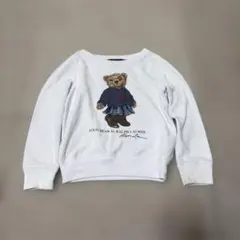 Ralph Lauren ポロベア　ホワイトトレーナー　サイズ110のサムネイル