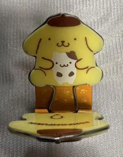 ポムポムプリン クリップ イエロー