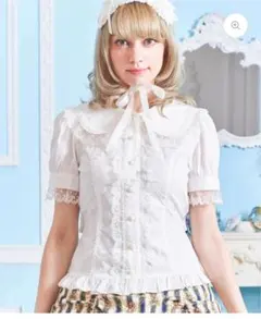 BODYLINE うさ耳セーラーブラウス ホワイト Mサイズのサムネイル