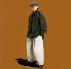 anglan 韓国ブランド　オーバサイズブルゾン