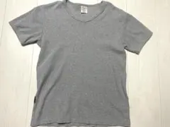 アビレックス AVIREX ＶネックリブTシャツ　　グレーのサムネイル