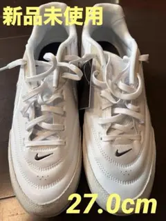 NIKE ナイキ ティエンポ ストリートガト 27cm ホワイト/ブラック