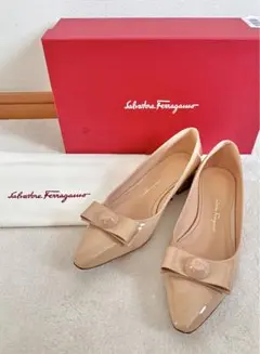 【新品】フェラガモ フラット パンプス KATRIN VARA