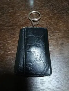 GUCCI グッチ シマ 6連 キーケース ブラック