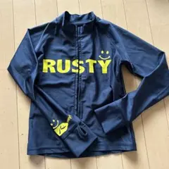 RUSTY ラッシュガード 130サイズ ネイビー