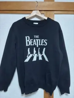 THE BEATLES ブラック スウェット M