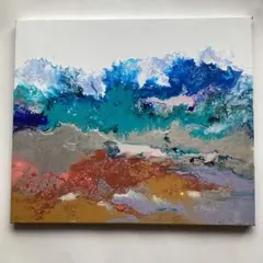 フルイドアート 絵画 F20号 - メルカリ