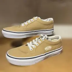 値下げ　美品　vans ジェッツアイコン　スニーカー ベージュ　22センチのサムネイル